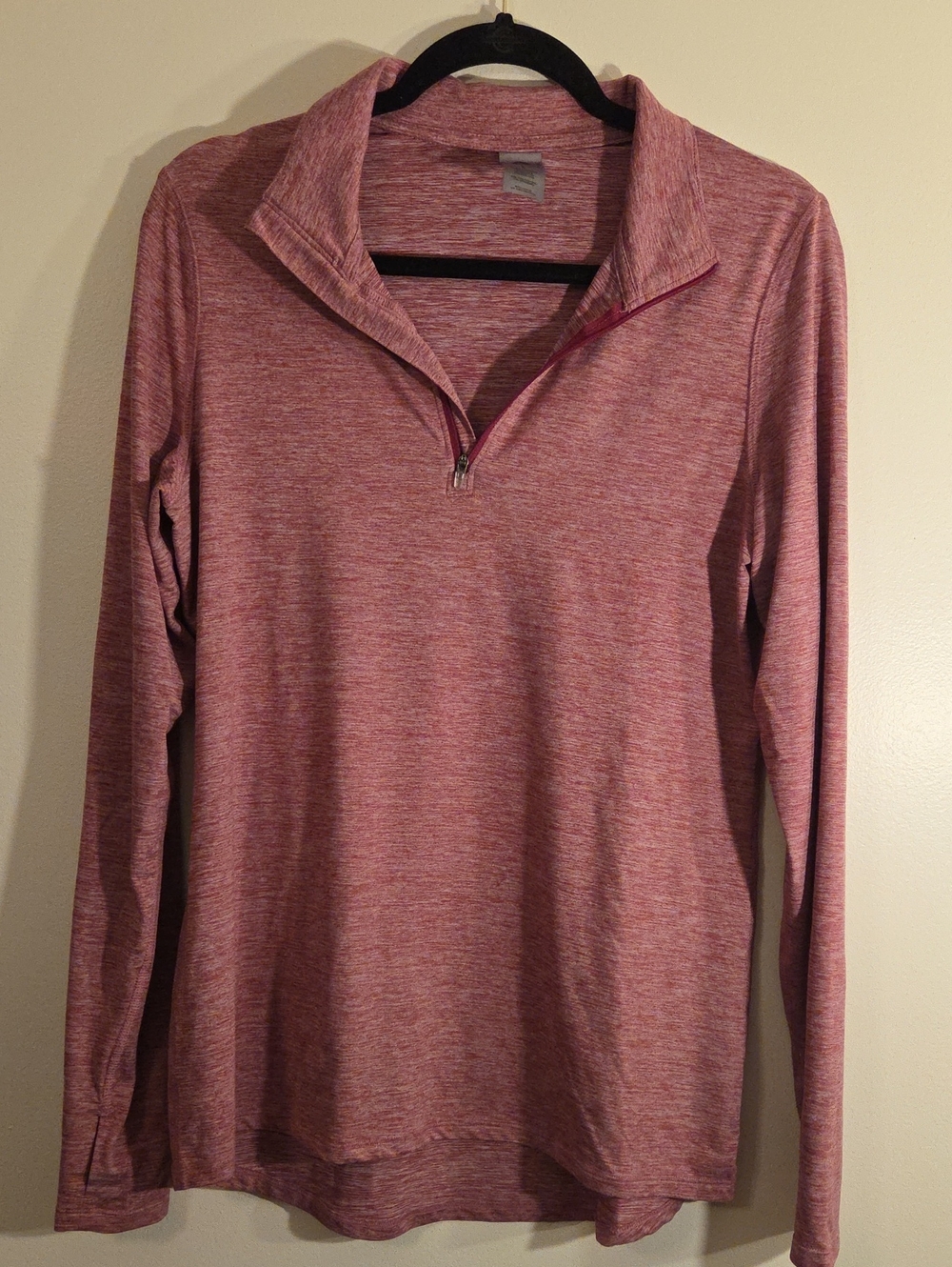 Champion C9 Quarter-Zip Top in Heather Red Women's Size Large